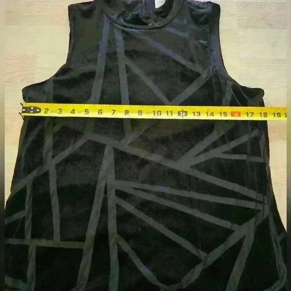 Chicos burnout geo short dress size 1 NWT - Picture 5 of 10